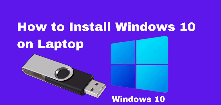 installing windopws 10 with pendrive