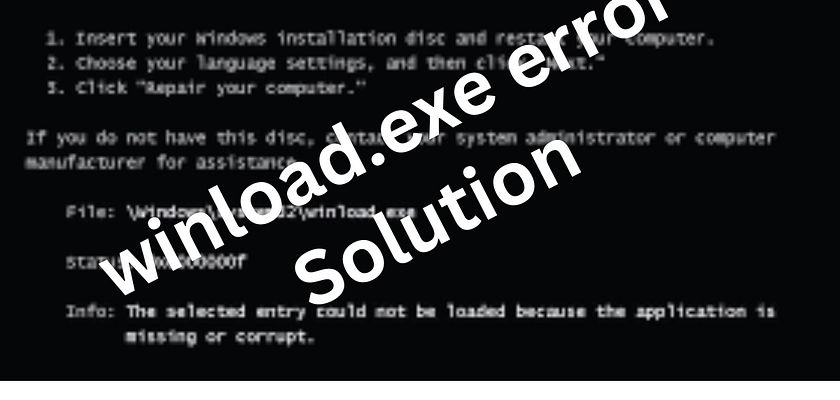 winload.exe Solution